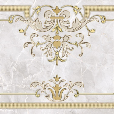 DFU03OLP004 декор Olimpia 418*418*8 (11 шт. в коробке)