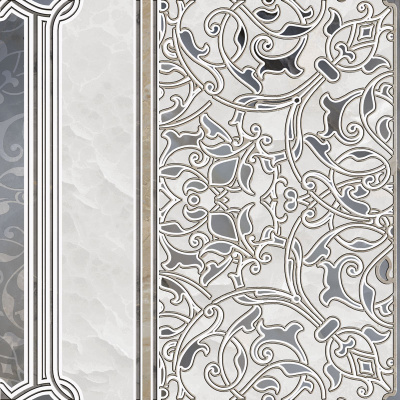 DFU03DMT004 декор Demetra 418*418*8 (8 шт. в коробке)