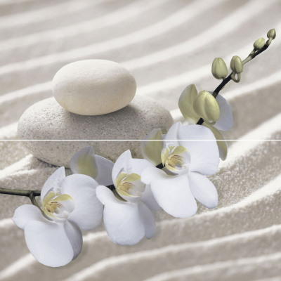 PWU09RLX1 панно из 2 плиток Relax 498x500x7,5 (4 к-та в коробке)